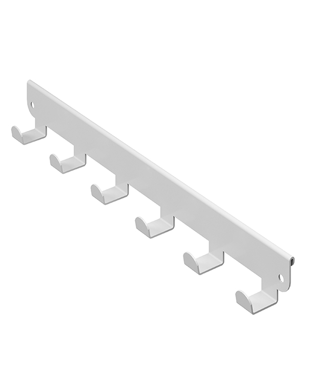 Панель с крючками боковая ПРАКТИК Home GHB-30 белая